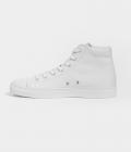 I'd rather Drive Women's Hightop Canvas Shoe White Size 9.5