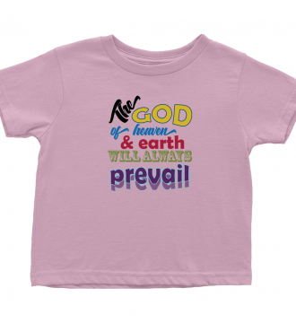 The God - T-shirt Rabbit Skins RS 3301T Pink Unisex Toddler