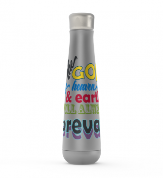 Peristyle Water Bottle-The God Gray 16-Oz