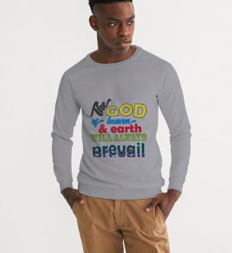 The God Men's Graphic Sweatshirt Gray Size XS