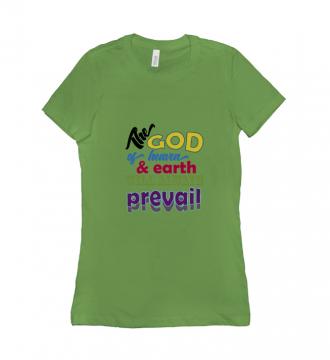 The God - T-shirt Bella + Canvas 6004 Leaf Women's Adults