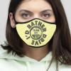 4-Piece I'd rather - Quilted Classic Elastic Yellow Face Mask