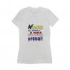 The God - T-shirt Bella + Canvas 6004 Medium Ash Grey Women's